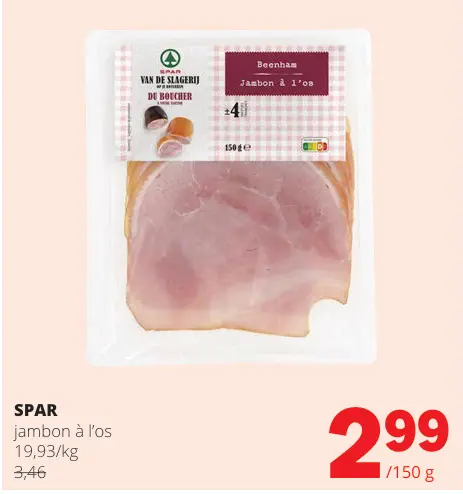 Offre: Jambon à l'os