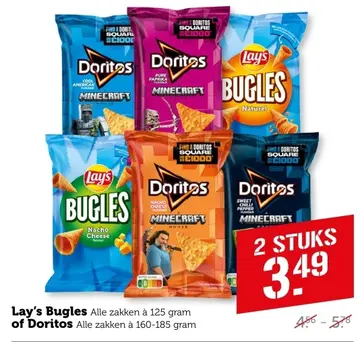 Aanbieding: Lay's Bugles of Doritos