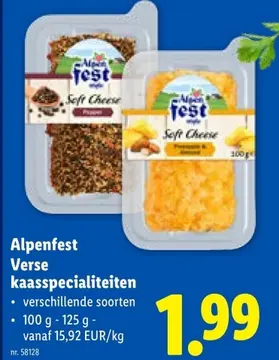Aanbieding: Alpenfest Verse kaasspecialiteiten