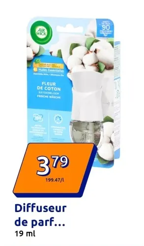 Offre: Diffuseur de parfum Fleur de Coton