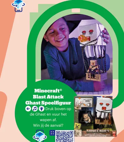 Aanbieding: Minecraft® Blast Attack Ghast Speelfiguur
