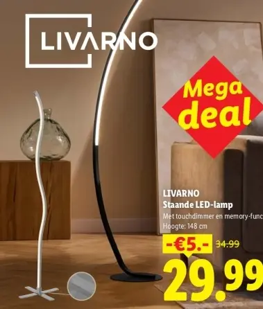 Aanbieding: Staande LED-lamp