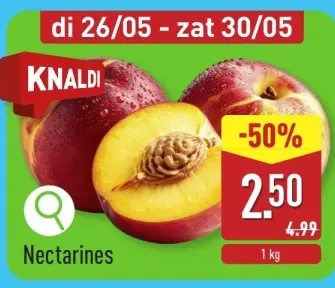 Promotie: Nectarines