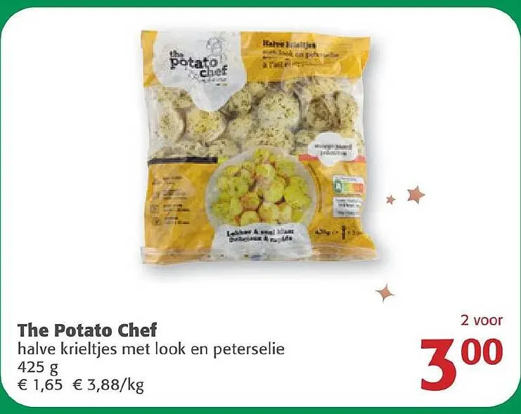 Promotie: halve krieltjes met look en peterselie