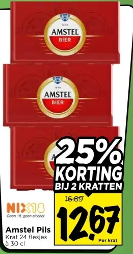 Aanbieding: Amstel Pils