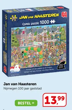 Aanbieding: Jan van Haasteren Nijmegen 100 jaar gaststad
