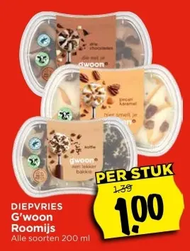 Aanbieding: Roomijs