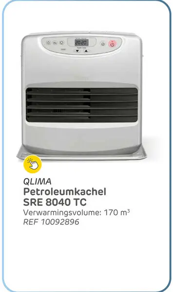 Aanbieding: Qlima petroleumkachel sre 8040 tc