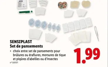 Offre: Set de pansements