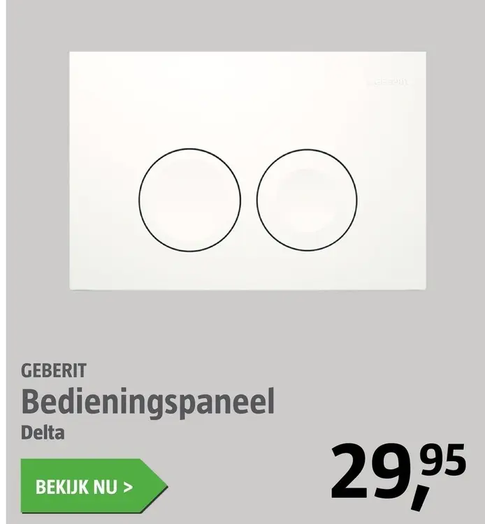 Aanbieding: Bedieningspaneel Delta