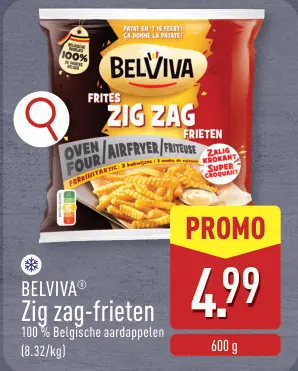 Promotie: Zig zag-frieten