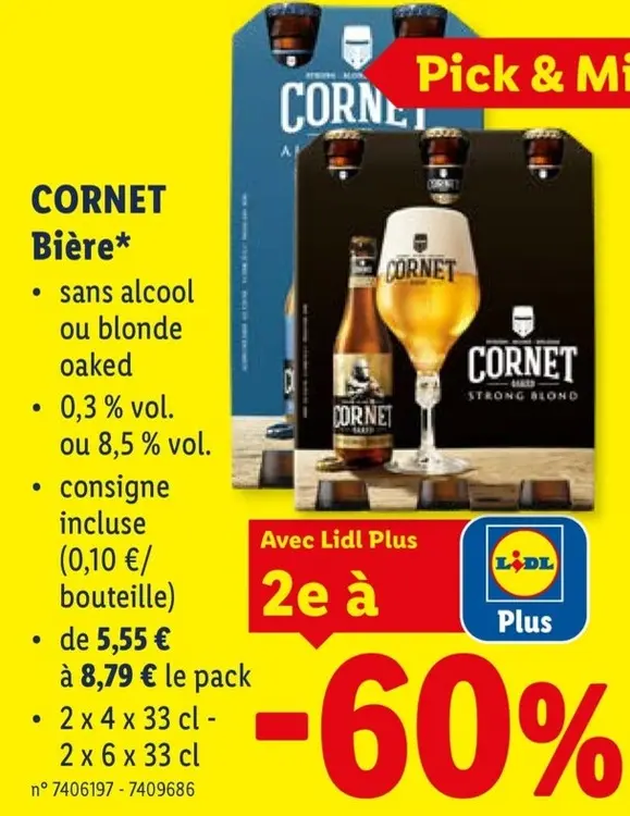 Offre: Bière*