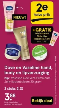 Aanbieding: Hand, body en lipverzorging