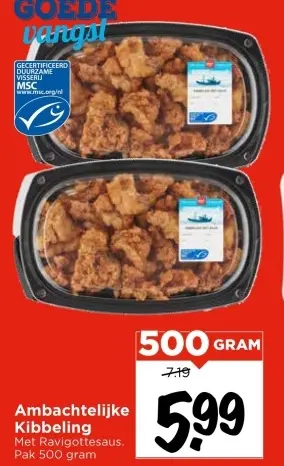 Aanbieding: Ambachtelijke Kibbeling