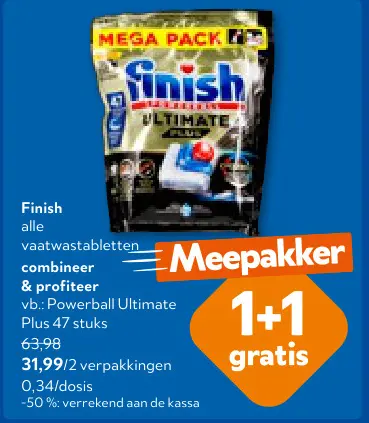 Promotie: Vaatwastabletten