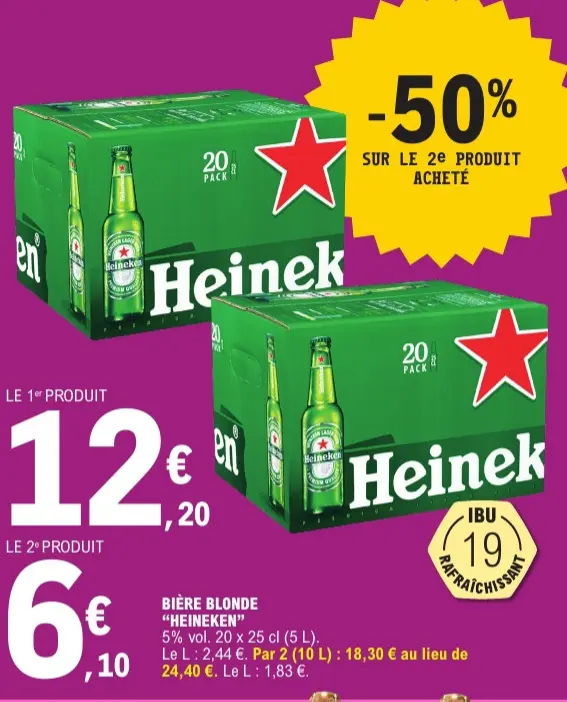 Offre: Bière blonde
