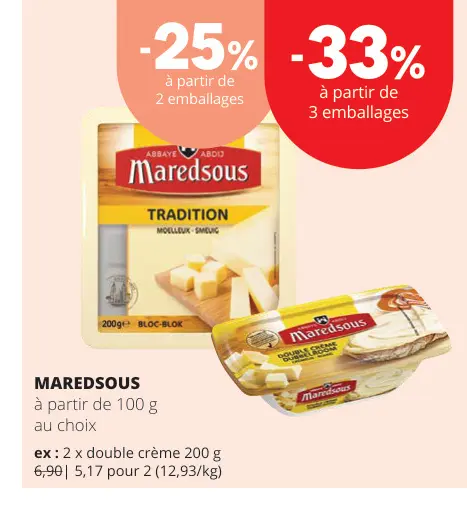 Offre: Fromage