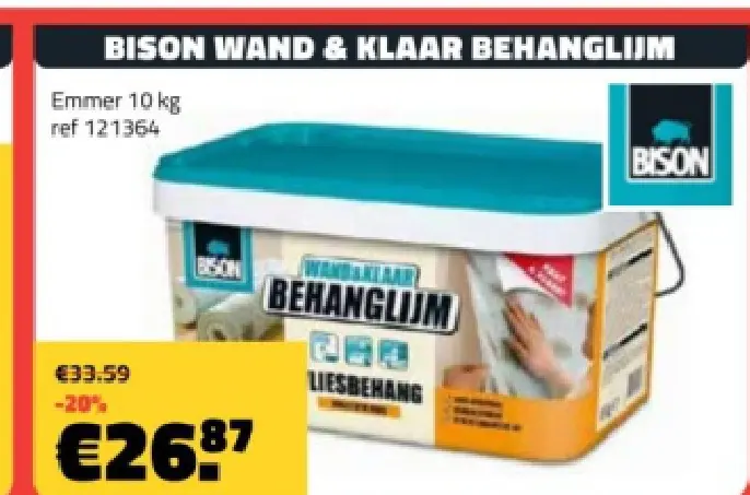 Promotie: Wand & klaar behanglijm