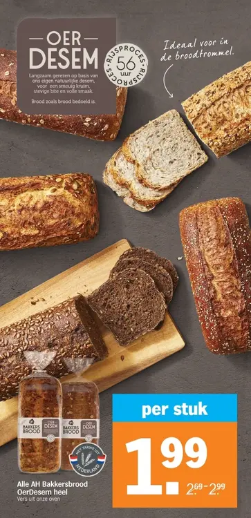 Aanbieding: Alle Bakkersbrood OerDesem Heel