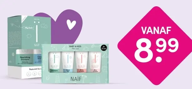 Aanbieding: NAIF Baby & Kids Mini Set