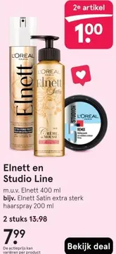 Aanbieding: Elnett en Studio Line
