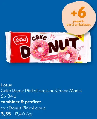 Offre: Cake Donut Pinkylicious
