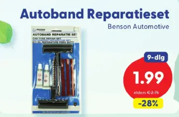 Aanbieding: Autoband Reparatieset