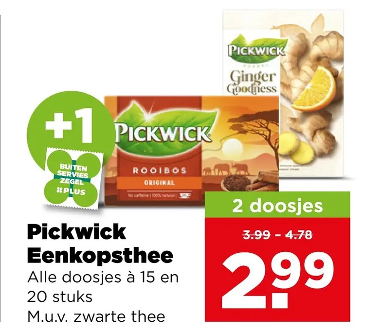 Aanbieding: Eenkopsthee