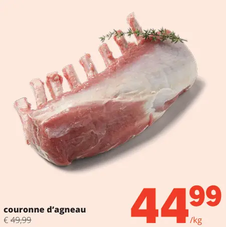 Offre: Couronne d'agneau