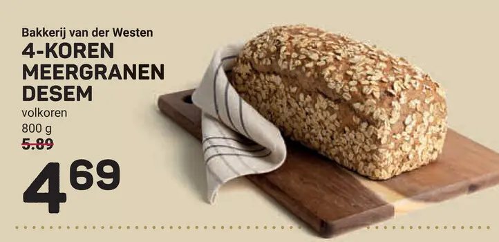 Aanbieding: 4-koren meergranen desem