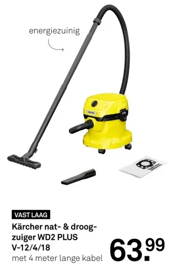 Aanbieding: Kärcher WD 2 Plus V-12/4/18