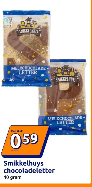 Aanbieding: chocoladeletter