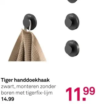 Aanbieding: handdoekhaak