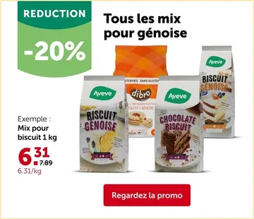 Offre: Mix pour biscuit