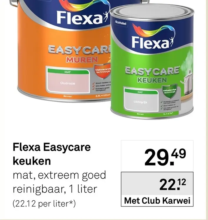 Aanbieding: Flexa Easycare keuken