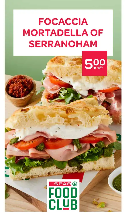Aanbieding: Mortadella of serranoham