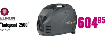 Aanbieding: EUROM Generator Independ 2500