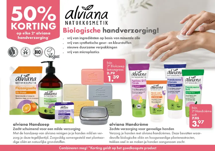 Aanbieding: alviana Handverzorging
