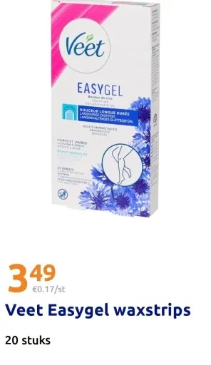 Promotie: Veet Easygel waxstrips