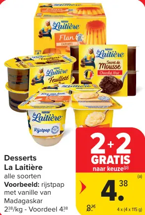 Promotie: Desserts