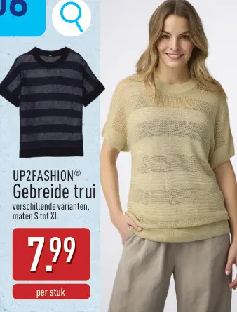 Promotie: Gebreide trui