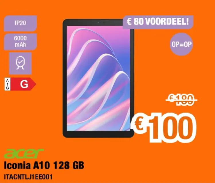 Promotie: Iconia A10