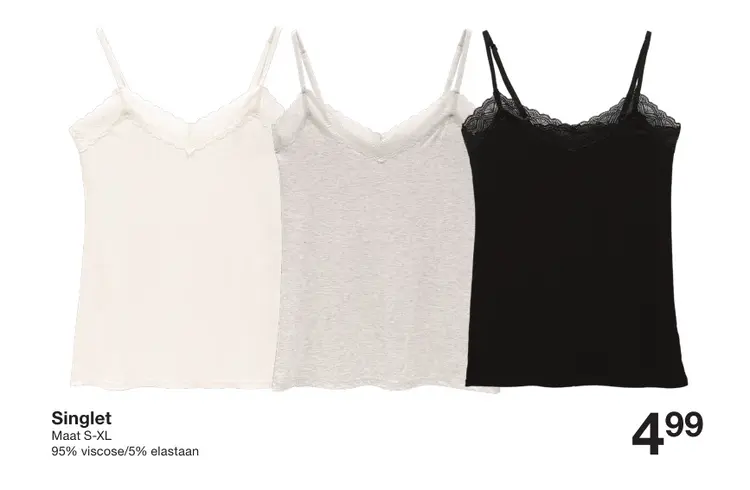 Promotie: Singlet