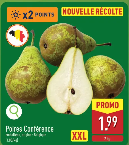 Offre: Poires Conférence