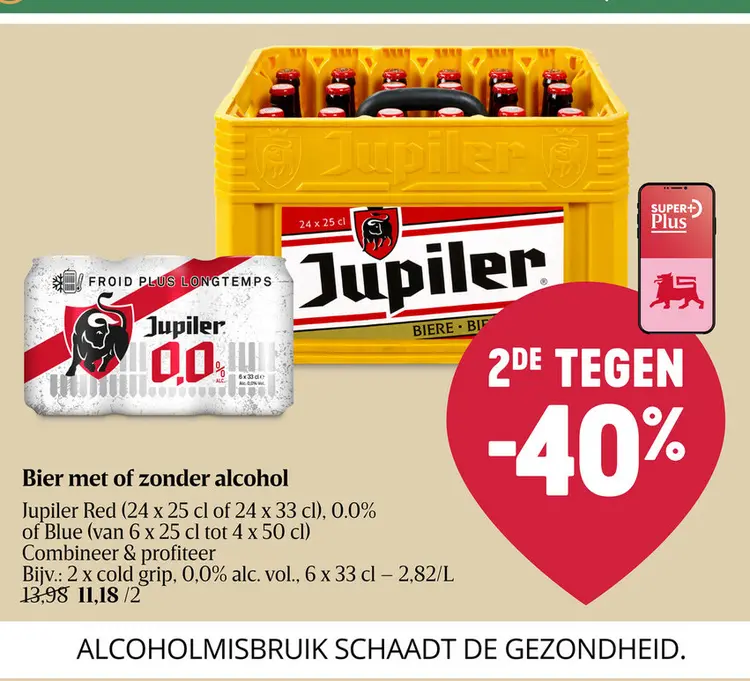 Promotie: Bier met of zonder alcohol