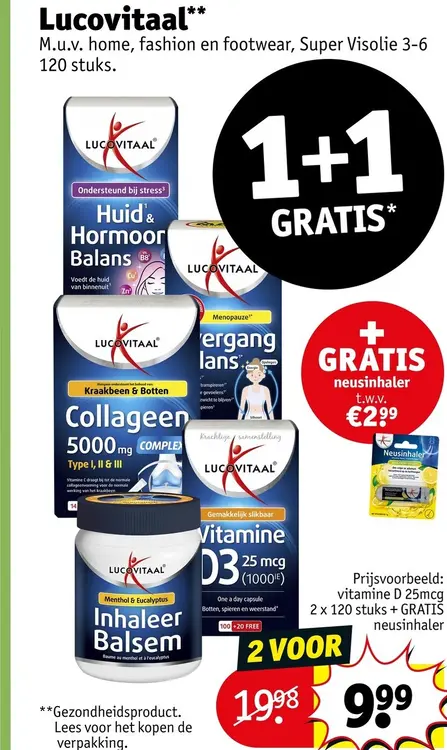 Aanbieding: Voedingssupplementen