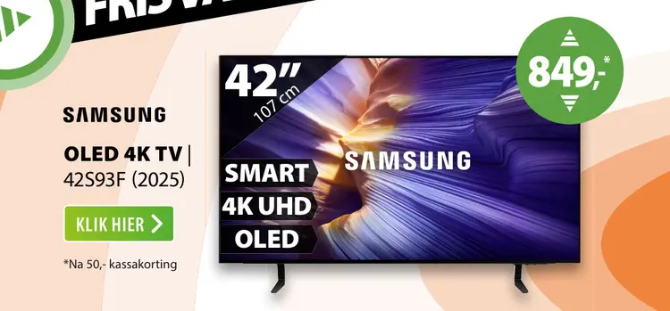 Aanbieding: Oled 4k tv | 42s93f (2025)