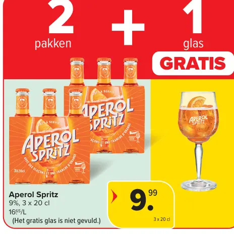 Promotie: Aperol Spritz
