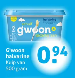 Aanbieding: G'woon halvarine