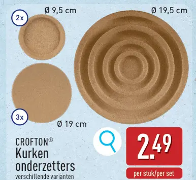 Promotie: Kurken onderzetters